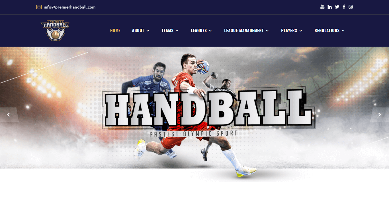 Premier Handball Screenshot